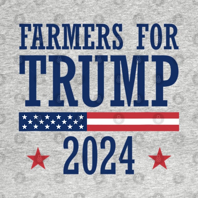 Farmers for Trump 2024 American Election Pro Trump Farmers by Emily Ava 1